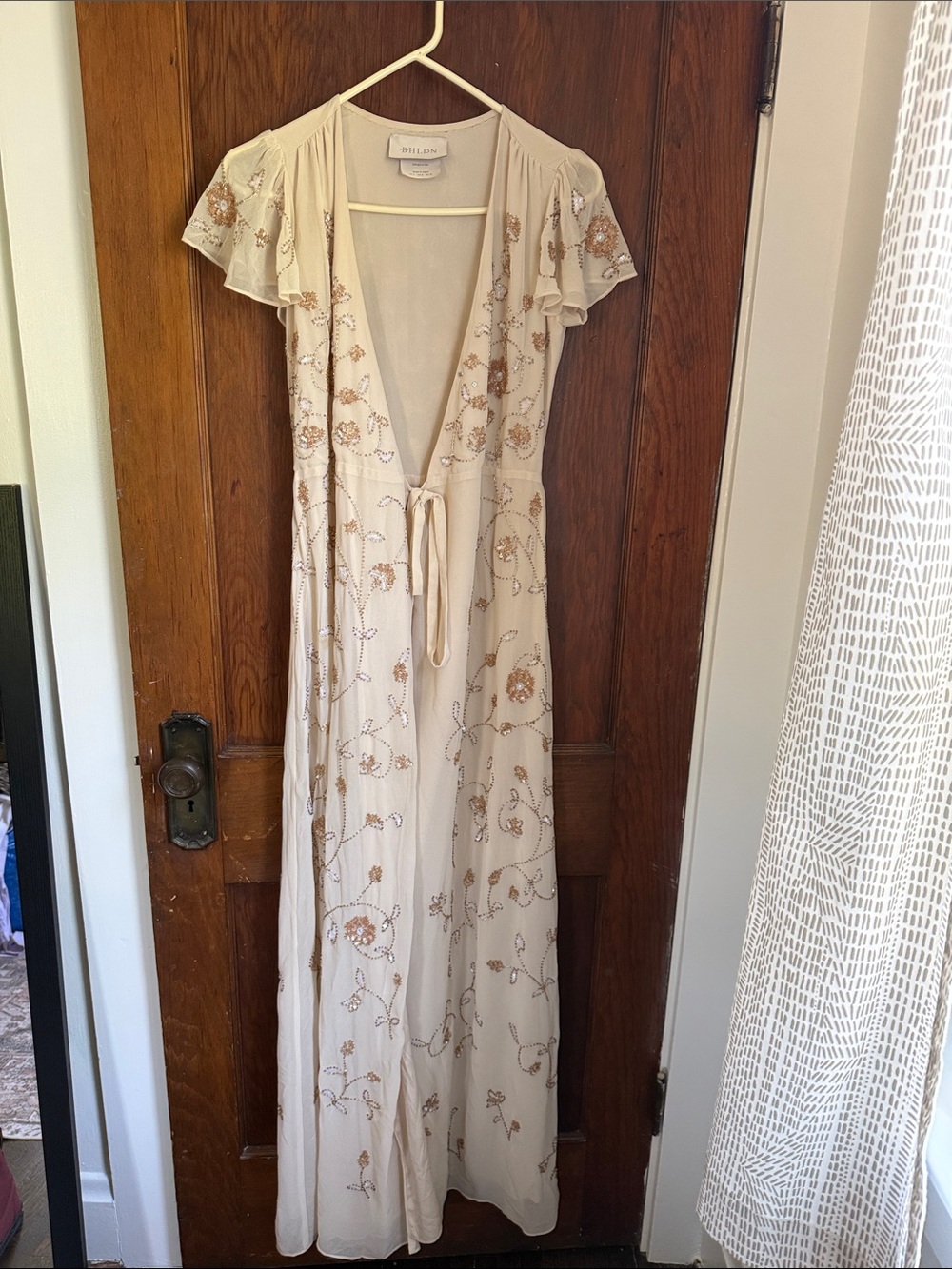 BHLDN Soft Cream Bridesmaid Dress - Size 2